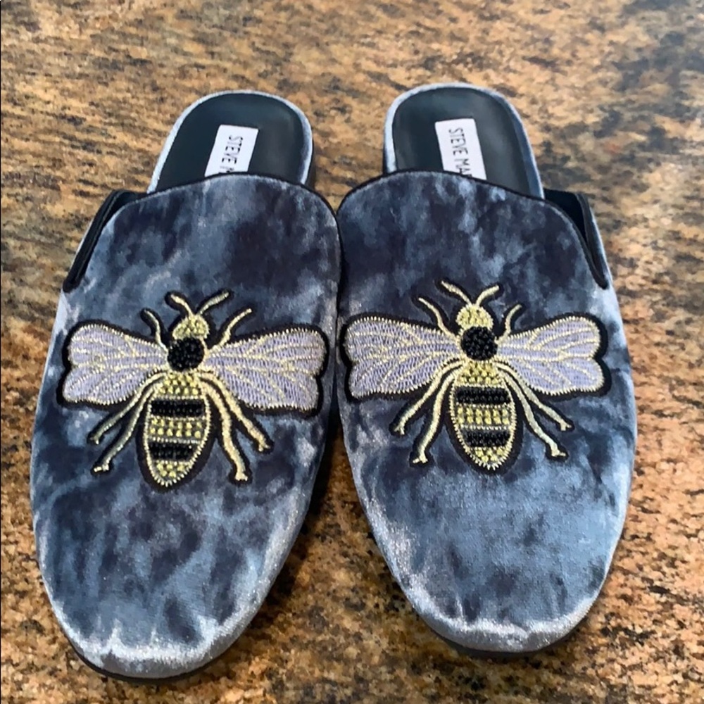 Steve Madden mules with Bees